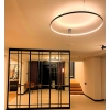 Plafond RING S fekete 1xLED CCT Light Prestige fényszóró